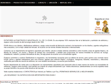 Tablet Screenshot of exain.com.mx
